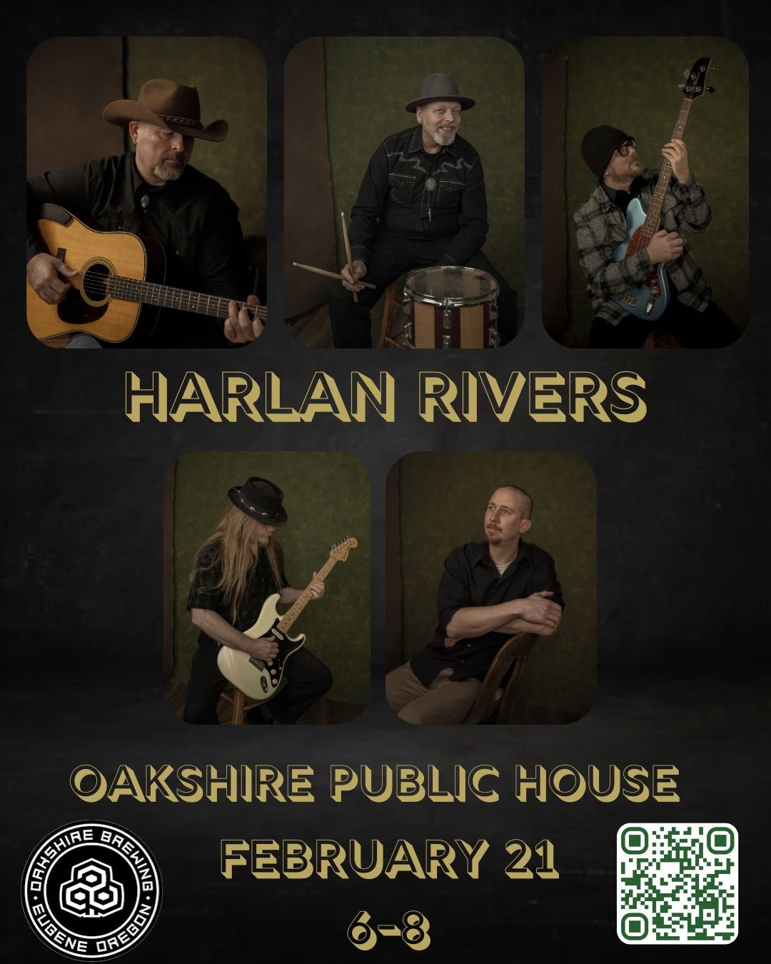 Harlan Rivers @ OakShire Public House 