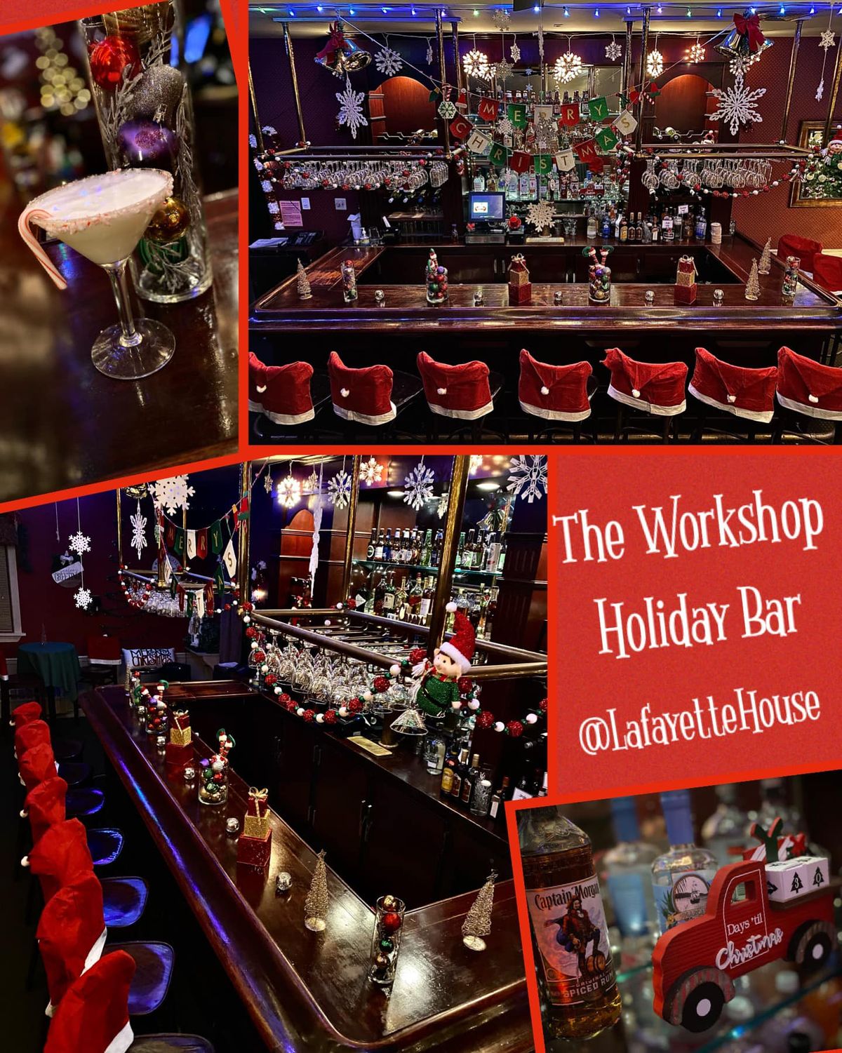 Sunday Funday at 'The Workshop' Holiday Pop-up Bar