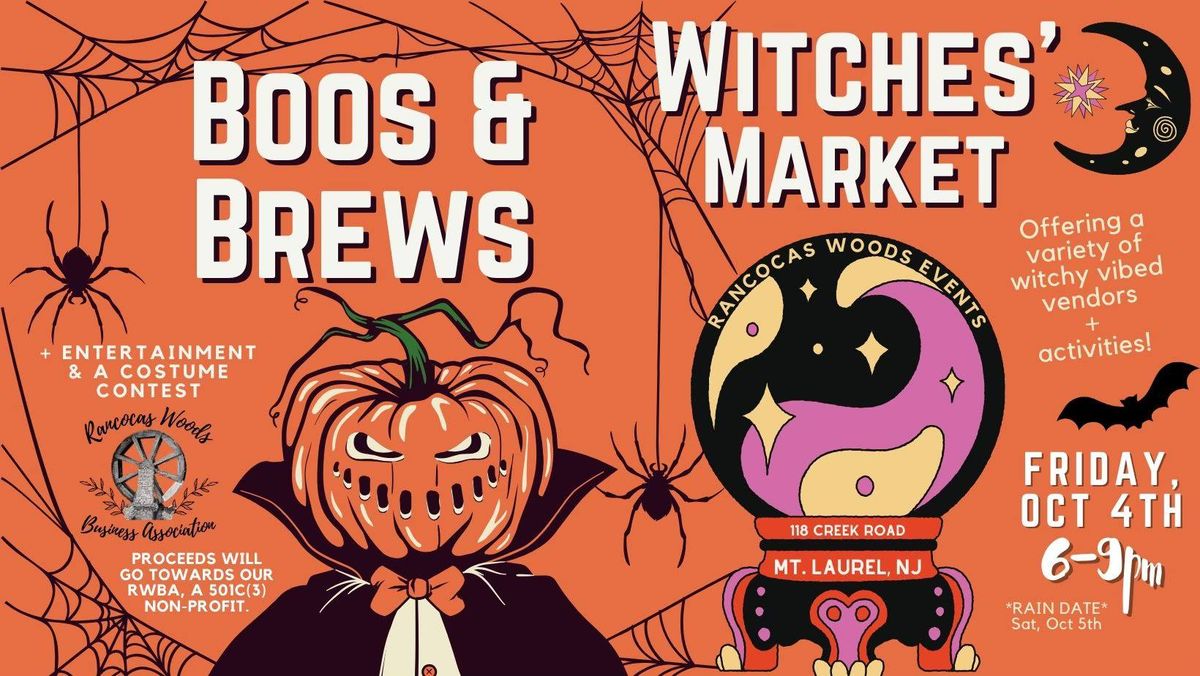 Boos & Brews \/\/ Witches' Market