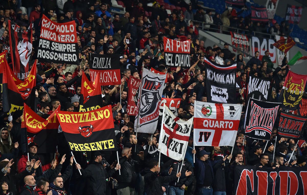 AC Milan vs Sassuolo Calcio at San Siro - Milan