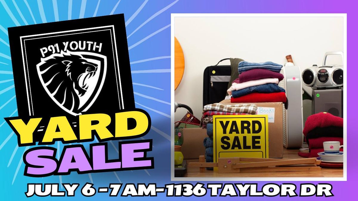 P91 Youth Yard Sale