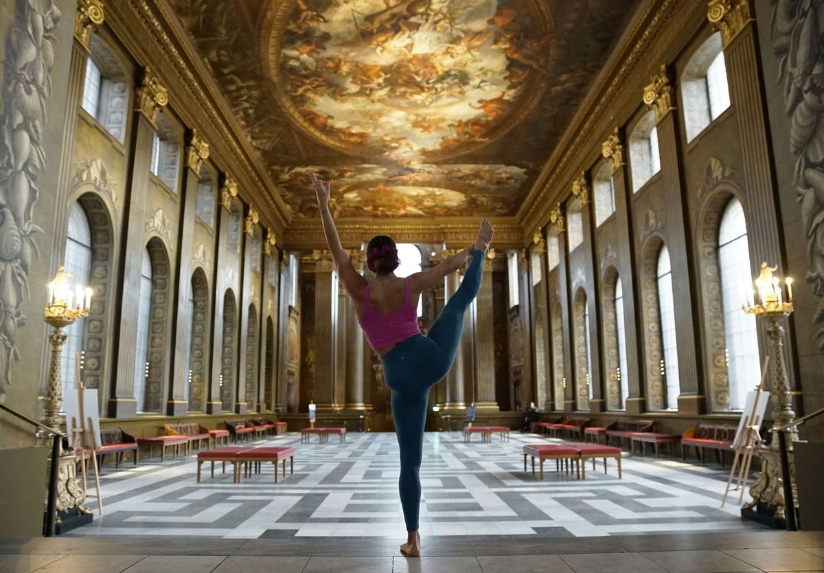 Feel Good Friday: Yoga in the Painted Hall