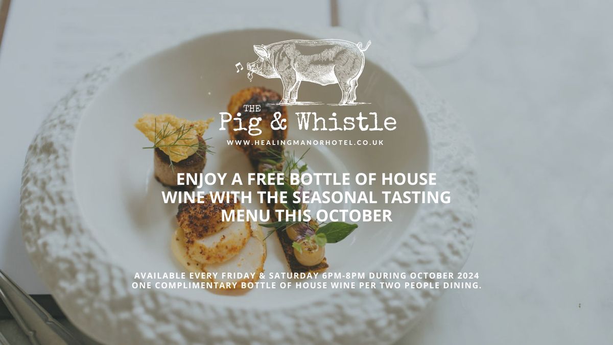 Tasting Menu + Free Bottle of House Wine