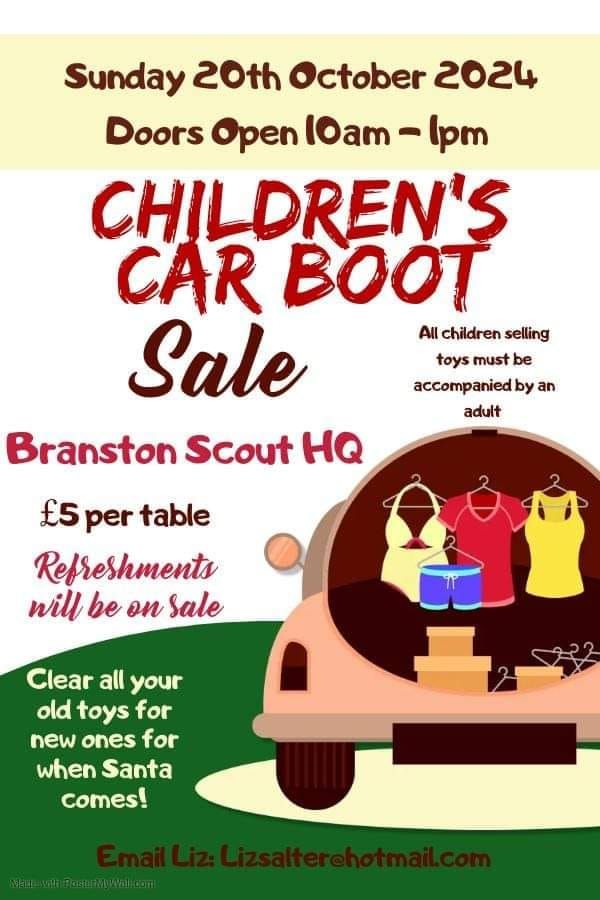 Children\u2019s Car Boot Sale