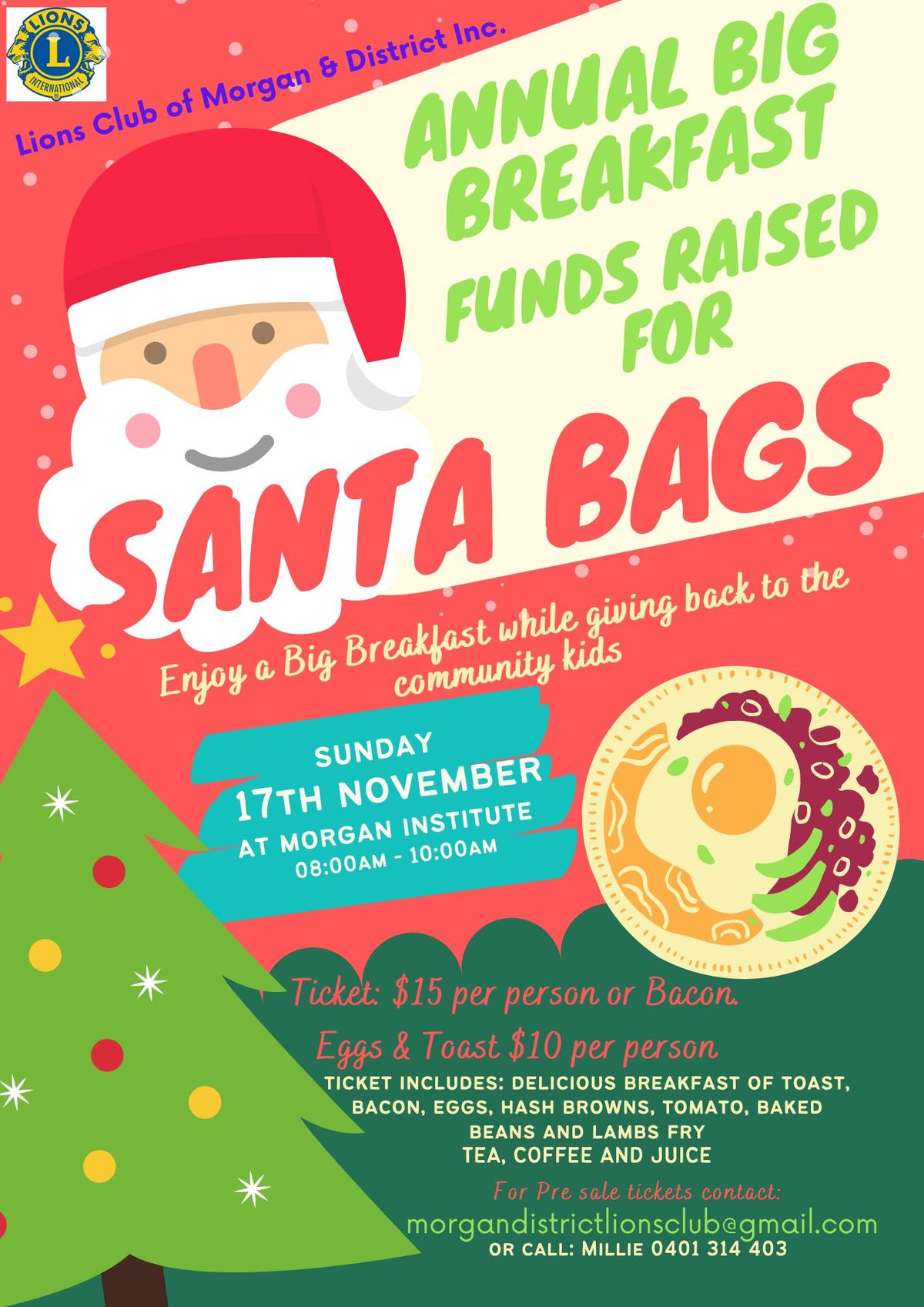 Santa Bag Big Breakfast