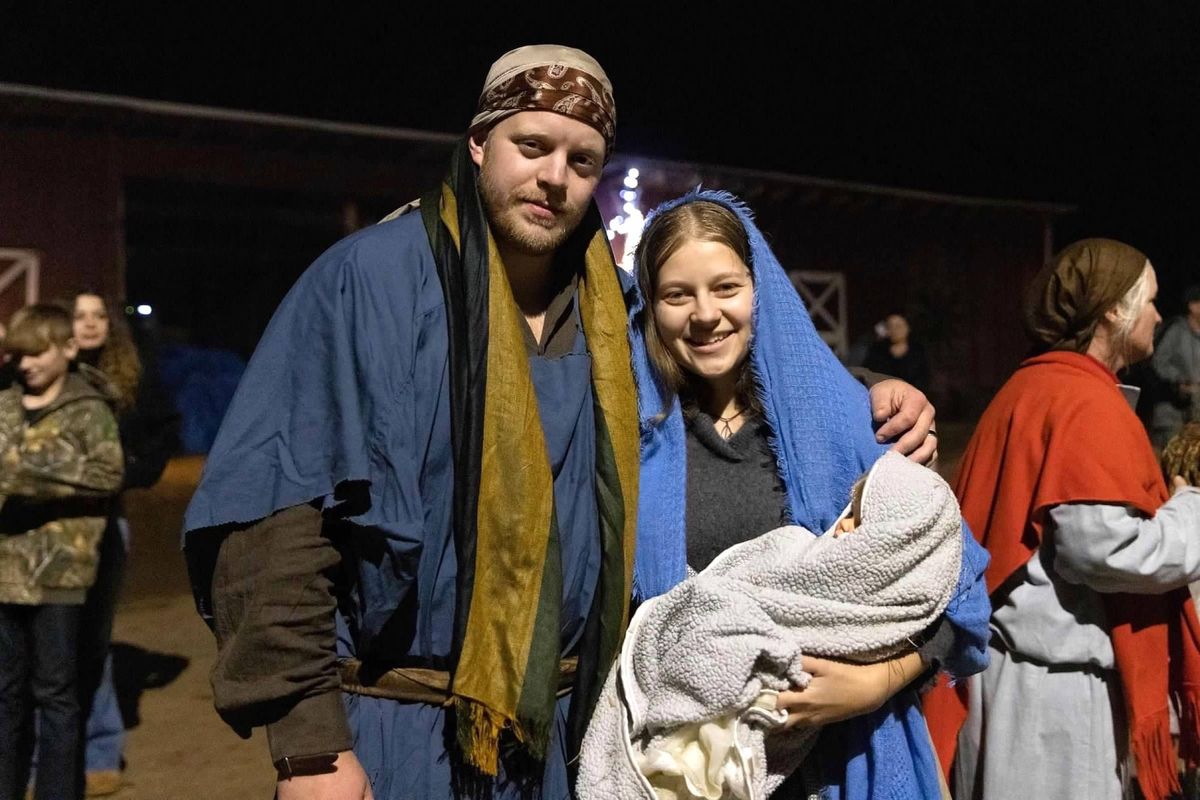 Live, interactive, nativity play, 3d night 