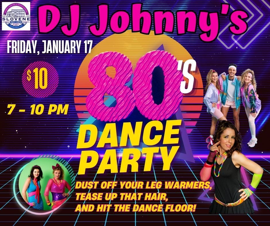 DJ Johnny's 80's Neon Dance Party