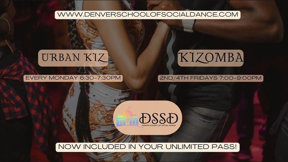 Urban Kiz & Kizomba Weekly Classes