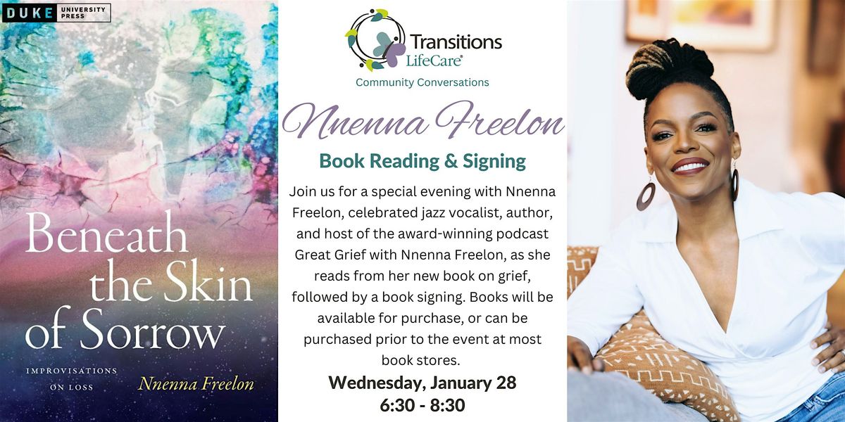 Transitions LifeCare Presents: Nnenna Freelon Book Reading and Signing