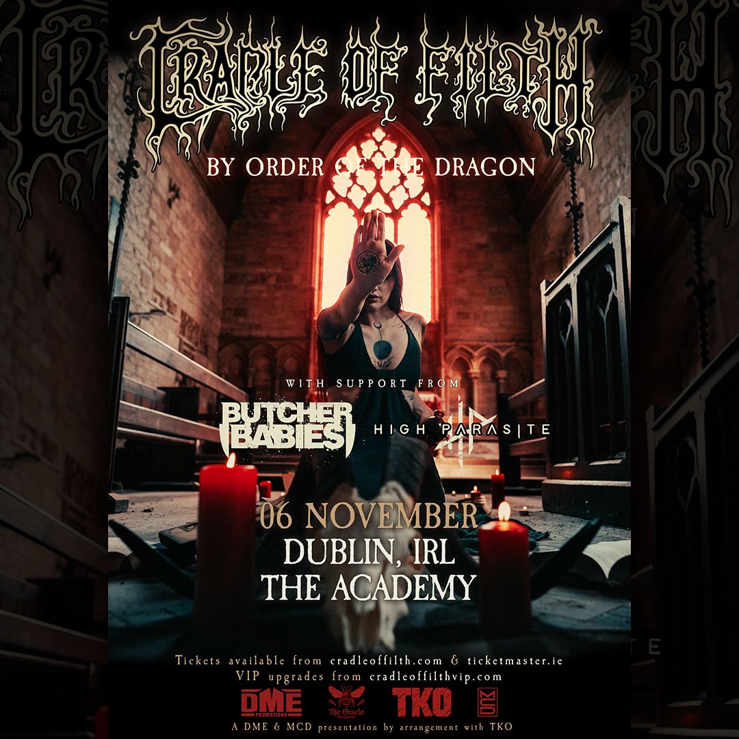 Cradle Of Filth, Butcher Babies & High Parasite | Dublin