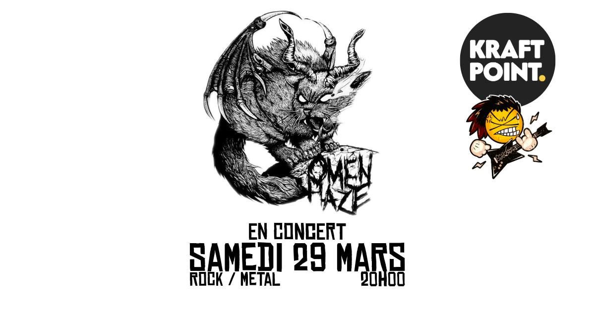 OMEN HAZE \/\/ Concert Rock-M\u00e9tal