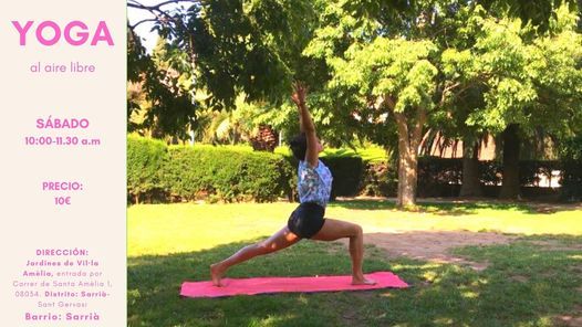 Yoga al aire libre en Sarri\u00e0, S\u00e1bados 10:00a.m. Precio:10\u20ac