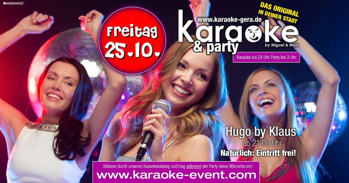 Karaoke im Hugo \/\/ Eintritt frei