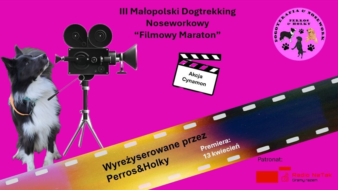 III Ma\u0142opolski Dogtrekking Noseworkowy!  - "Filmowy maraton" 