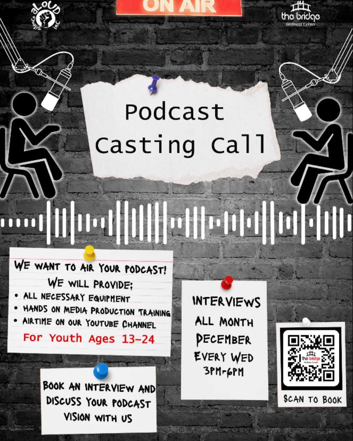 Youth Podcast Casting Call 