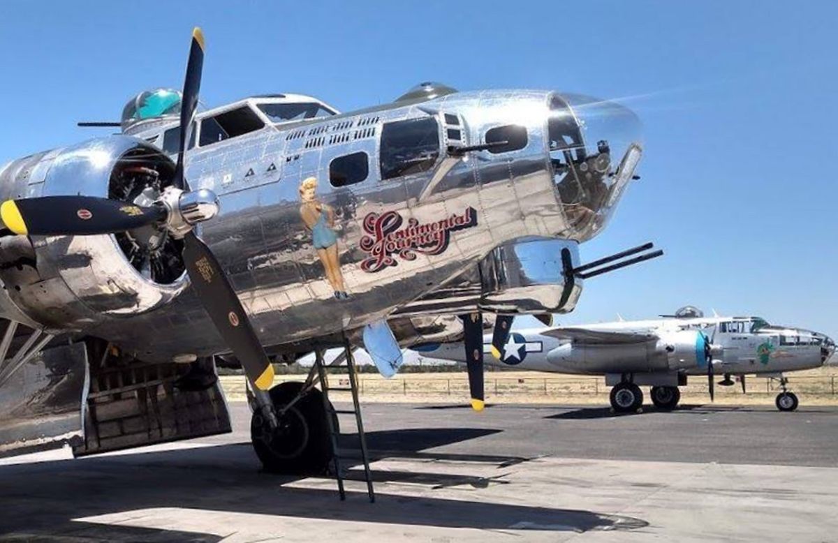 Ride the B-17, B-25, and P-51 in Dallas, TX