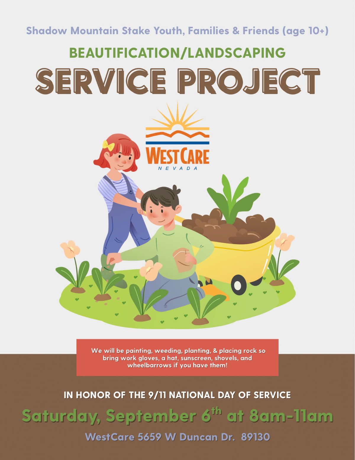 Beautification\/Landscaping Service Project