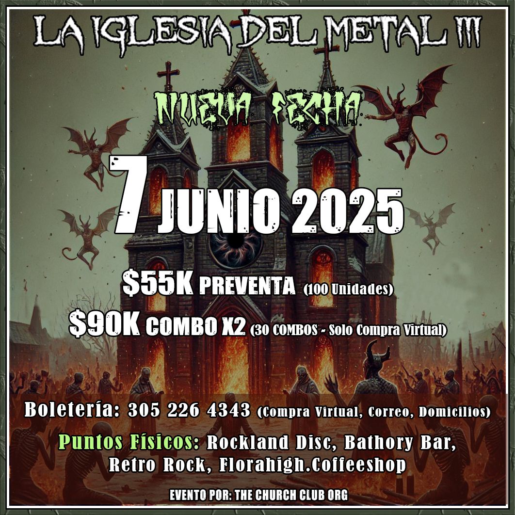 LA IGLESIA DEL METAL 3.0