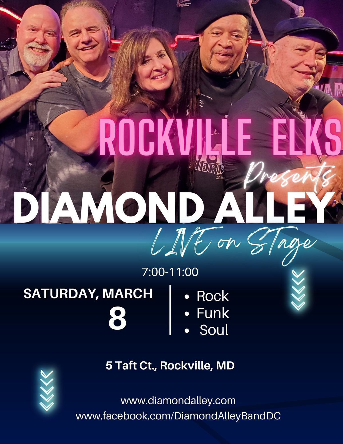 DIAMOND ALLEY@ROCKVILLE ELKS CLUB