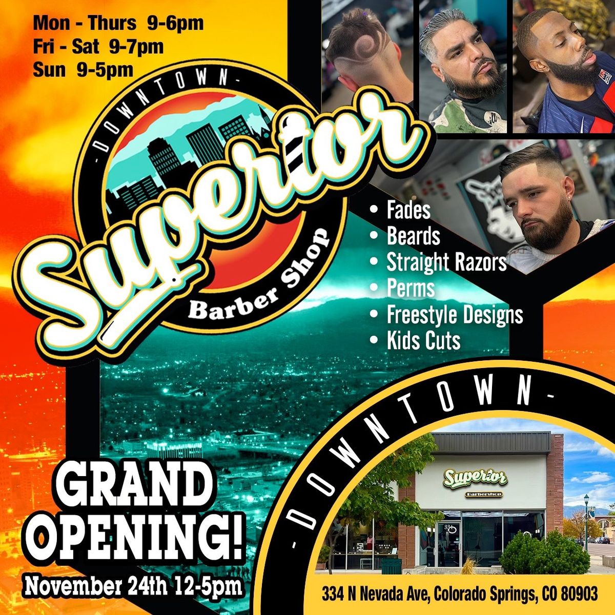 Superior Barbershop Downtown Grand Opening 