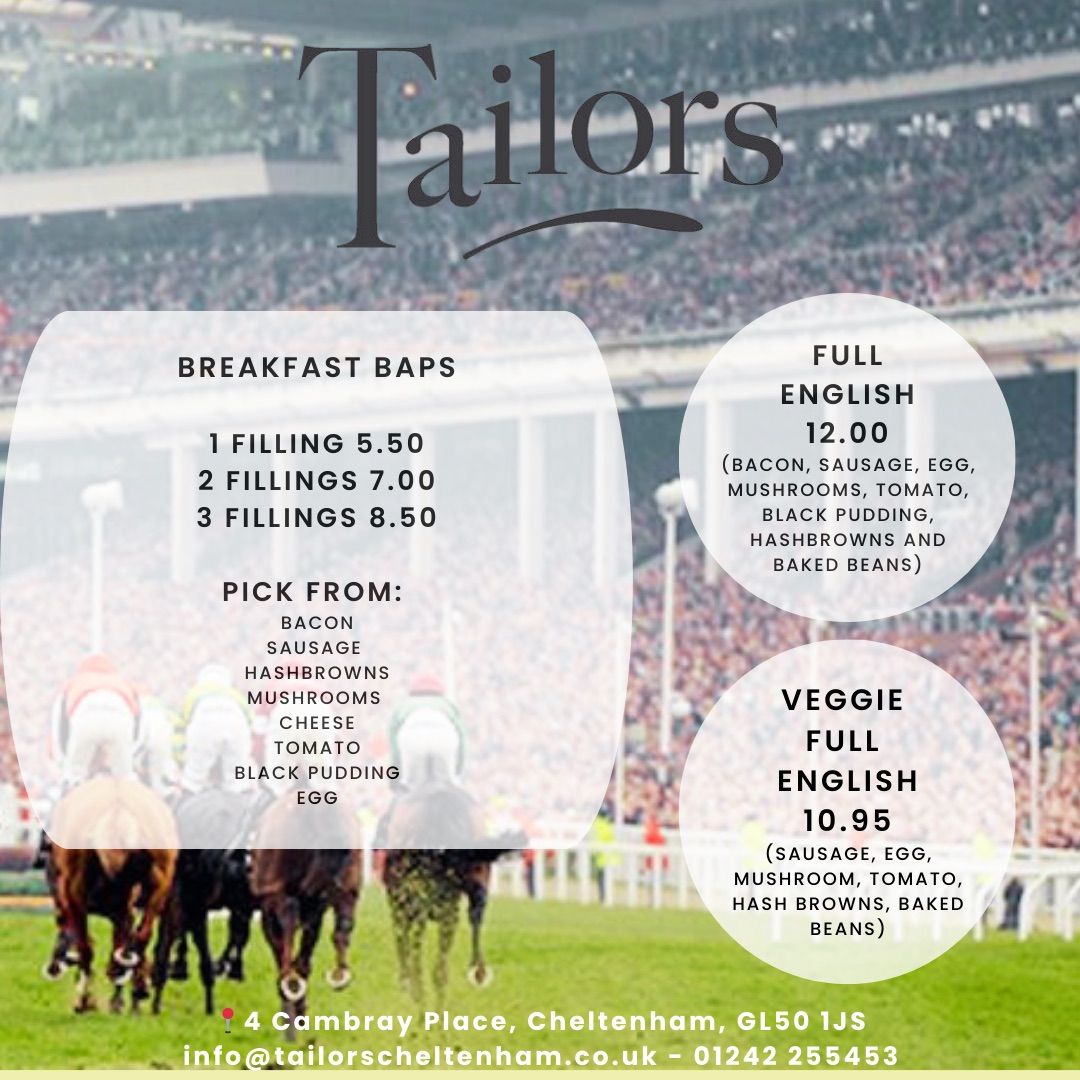 Tailors Racing Breakfast  - The November Meeting 