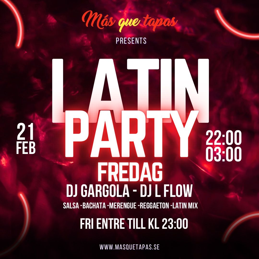 Fredag latin Party