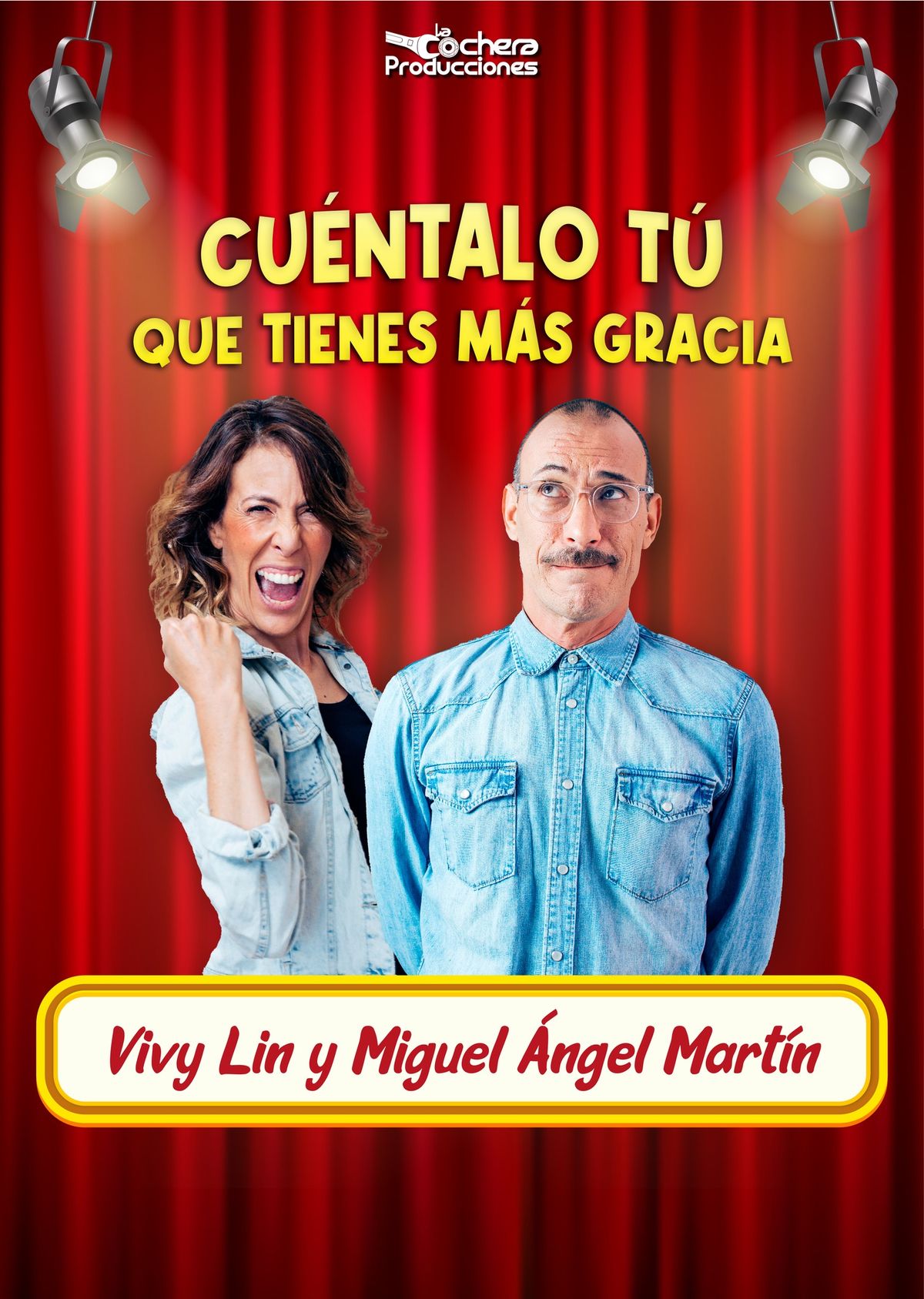 \u00a1\u00a1SEVILLA!! MIGUEL \u00c1NGEL MART\u00cdN Y VIVY LIN "CU\u00c9NTALO T\u00da QUE TIENE M\u00c1S GRACIA".