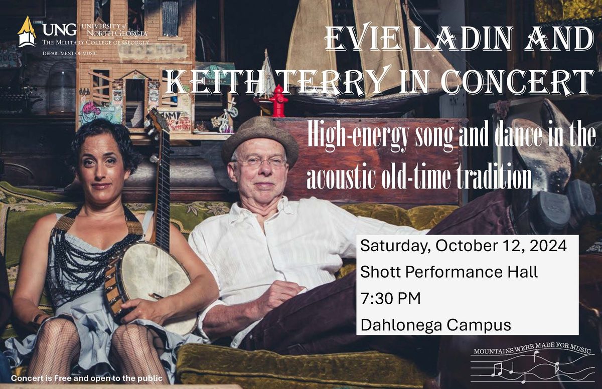 Guest Artist Concert: Evie Ladin and Keith Terry