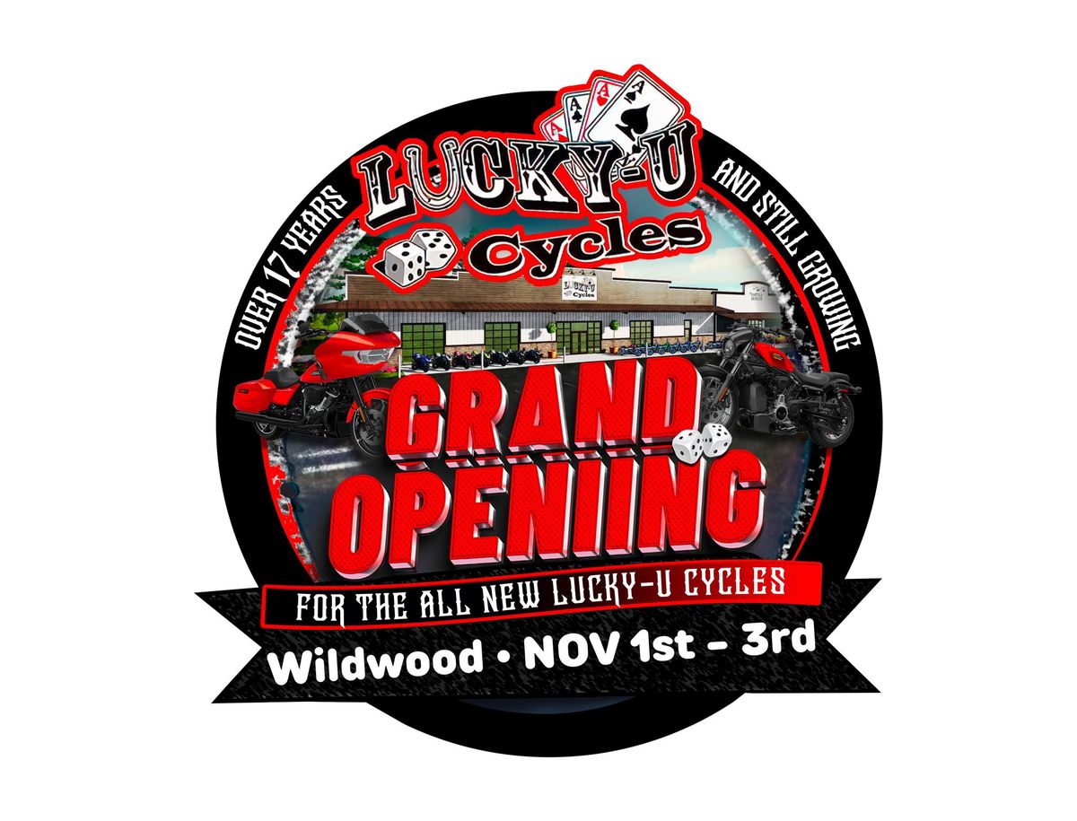 Lucky U Cycles Grand Opening 