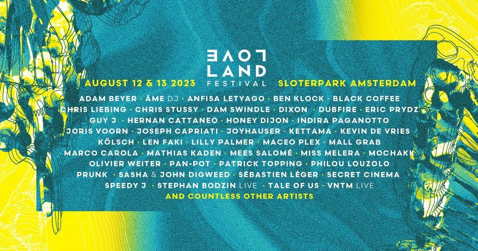 Loveland Festival 2023, Sloterpark, Amsterdam, 12 August 2023