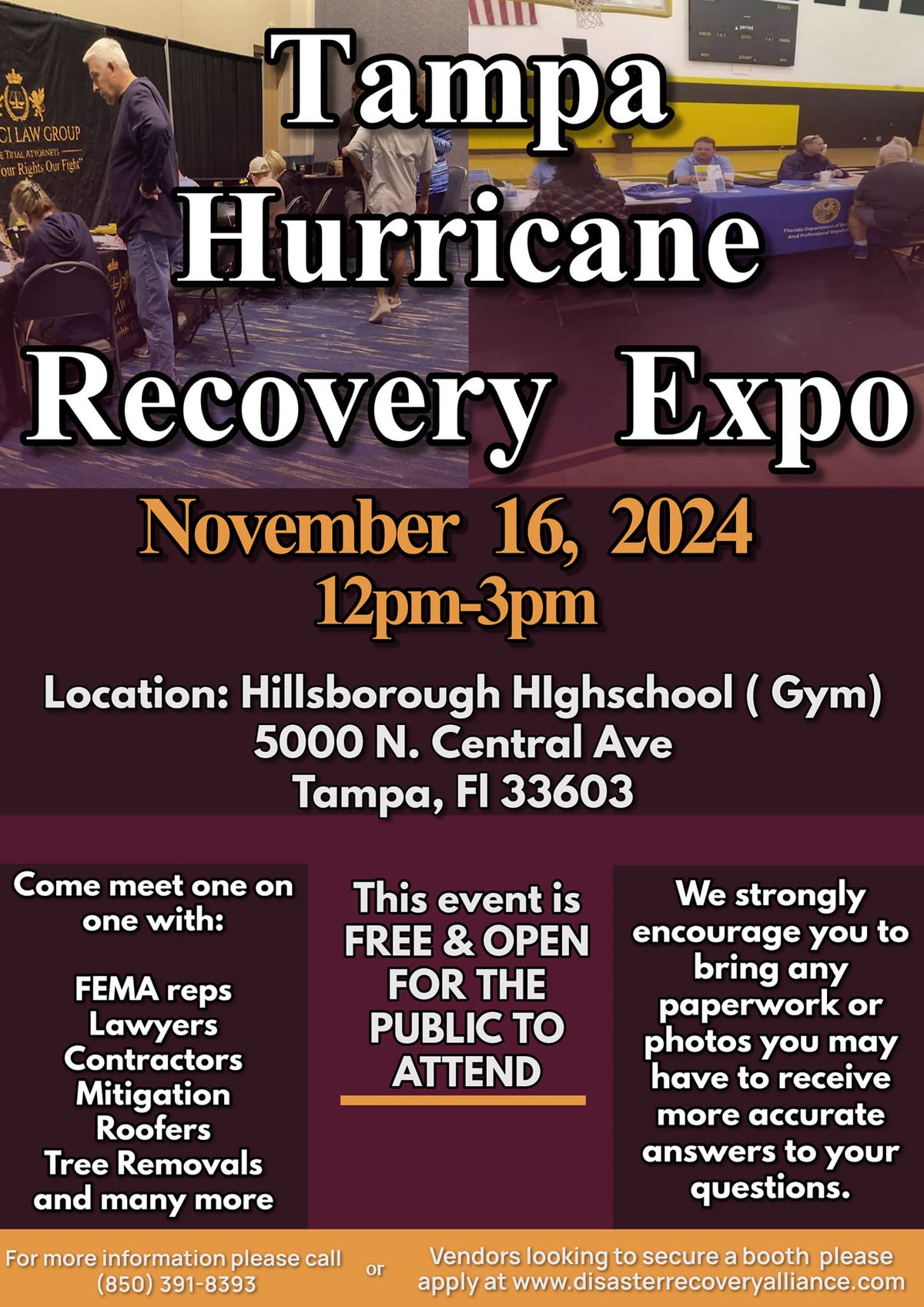 Tampa Hurricane Recovery Expo 