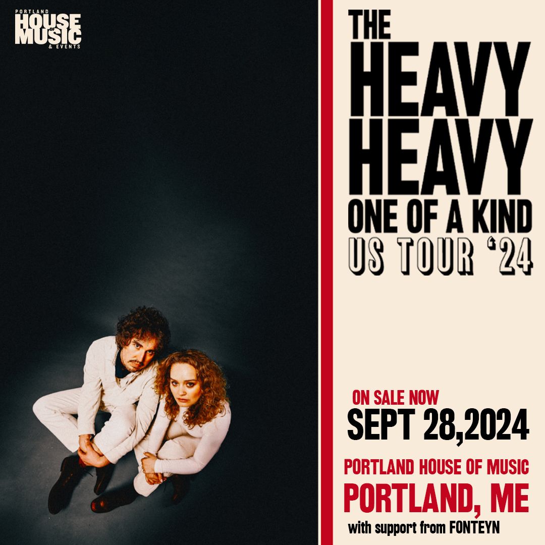 989WCLZ Presents: The Heavy Heavy | w. Fonteyn