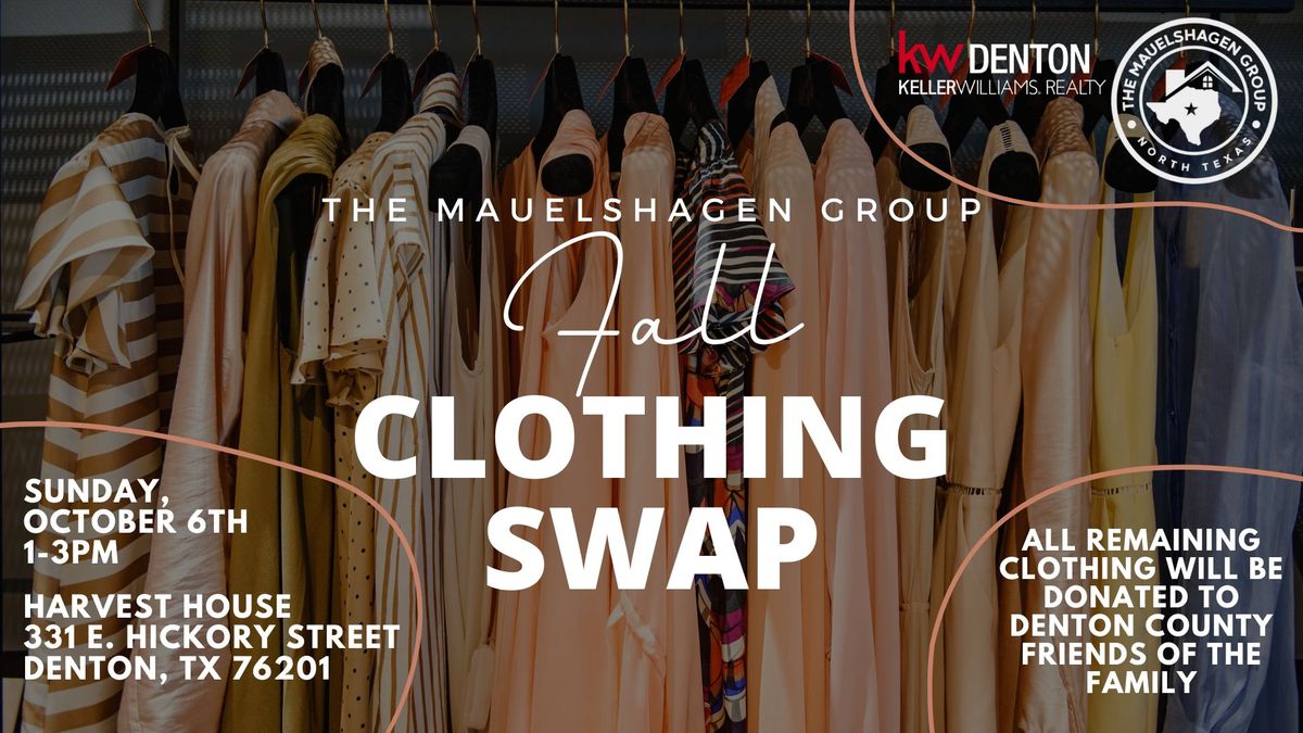 Fall Clothing Swap!