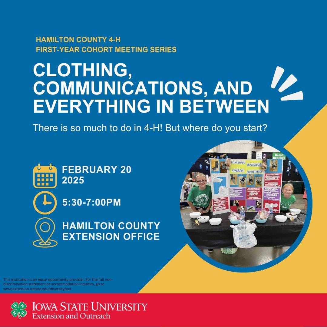 Clothing, Communication, & Everything In Between Informational Meeting