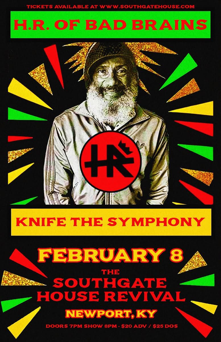 H.R. (of Bad Brains) with Knife the Symphony