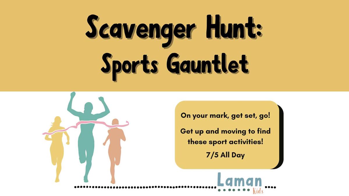 Scavenger Hunt: Sports Gauntlet