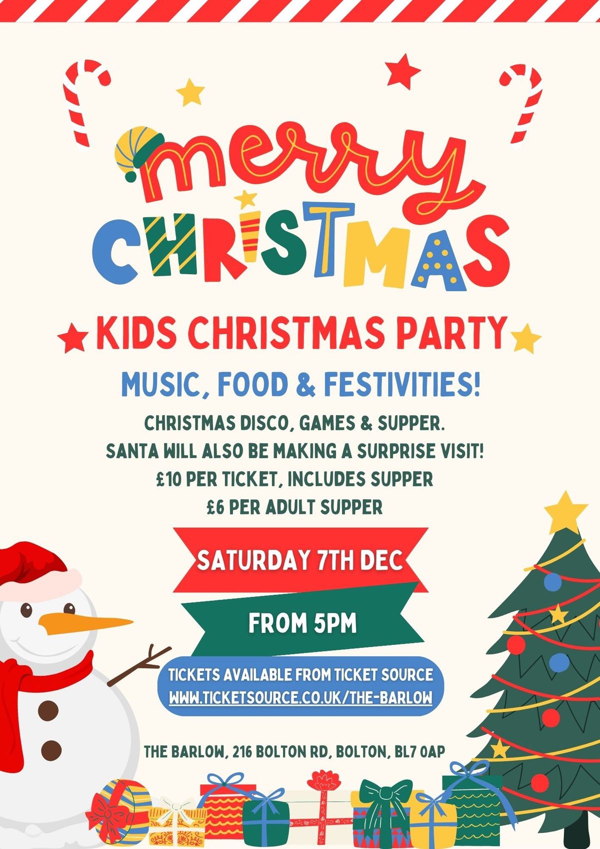 Children\u2019s Christmas Disco 