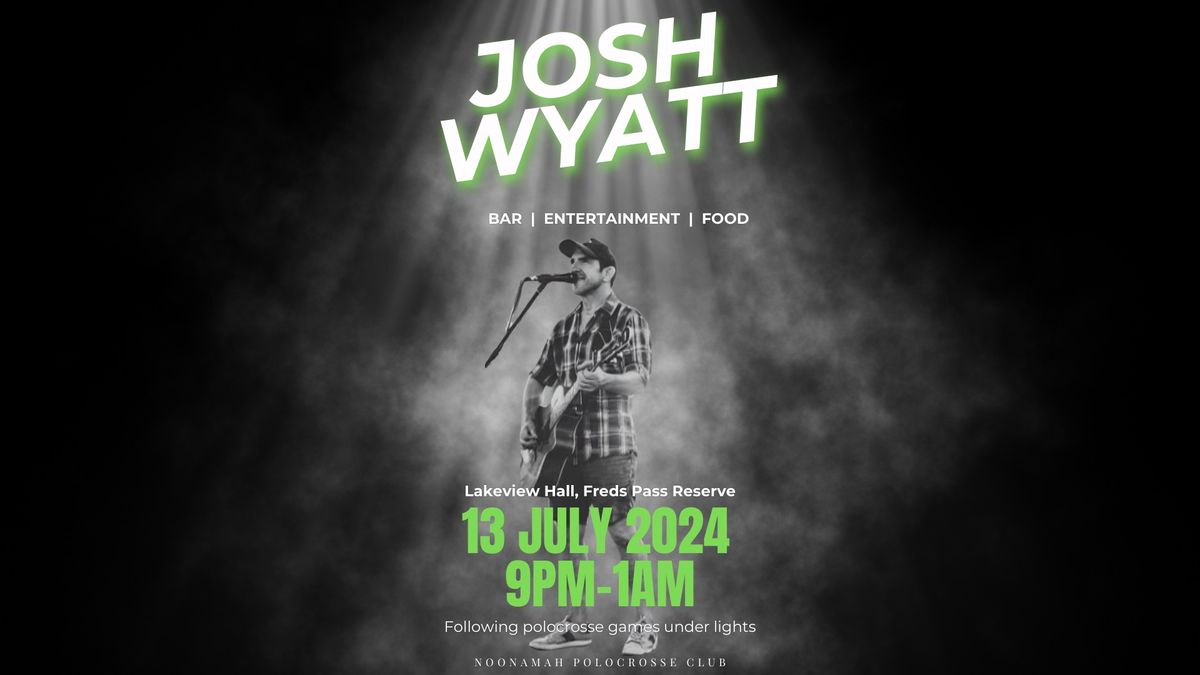 Josh Wyatt at Lakeview Hall Freds Pass