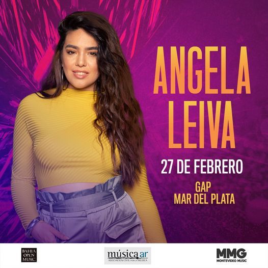 ANGELA LEIVA EN LA PLATA