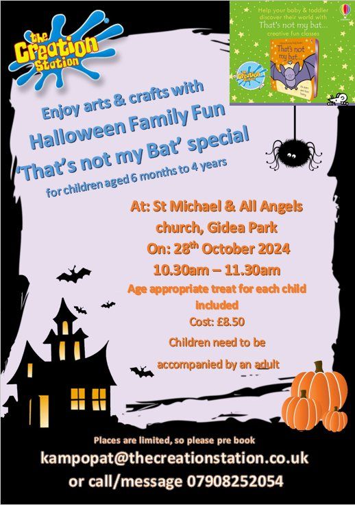 'That's not my Bat' Halloween special- Younger family fun