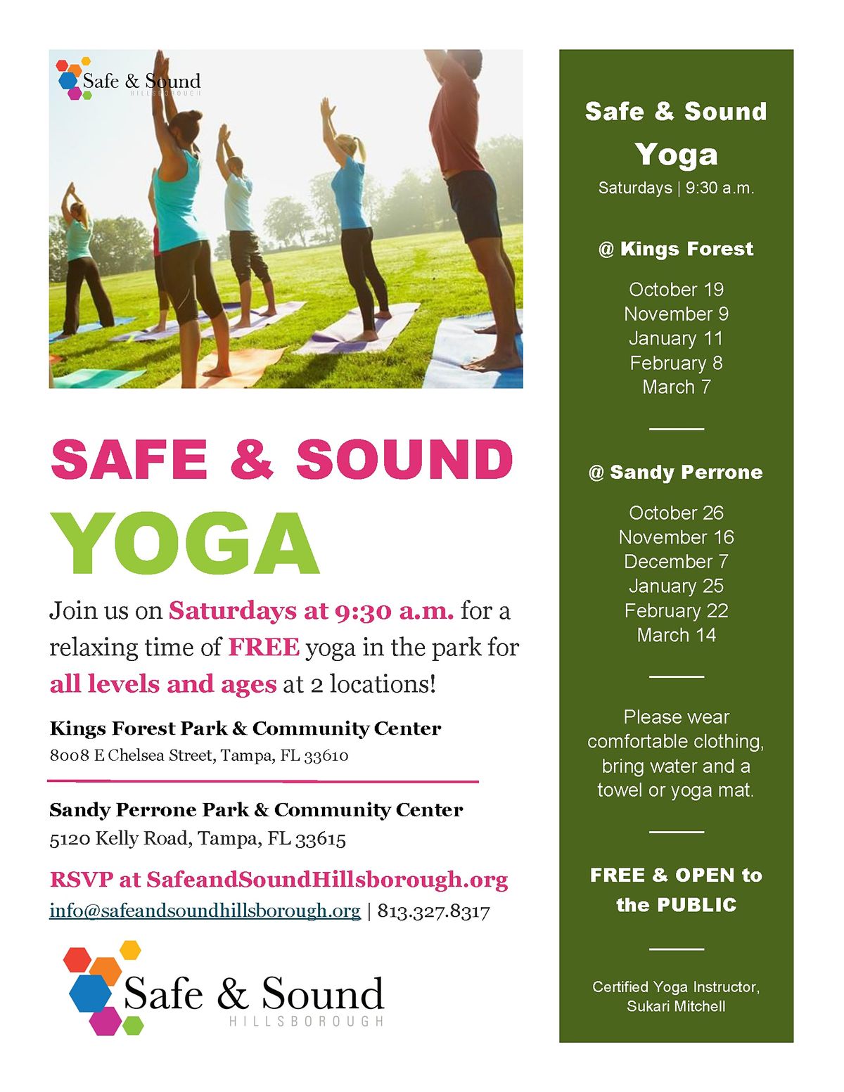 Safe & Sound Yoga