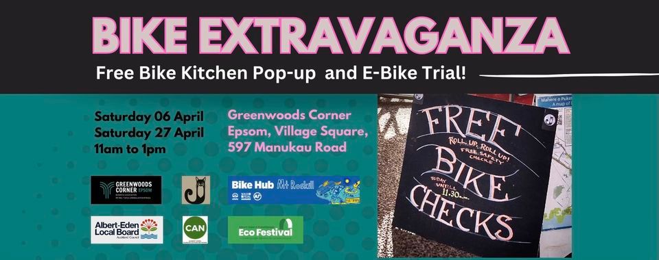 Bike Extravaganza at Greenwoods Corner Epsom