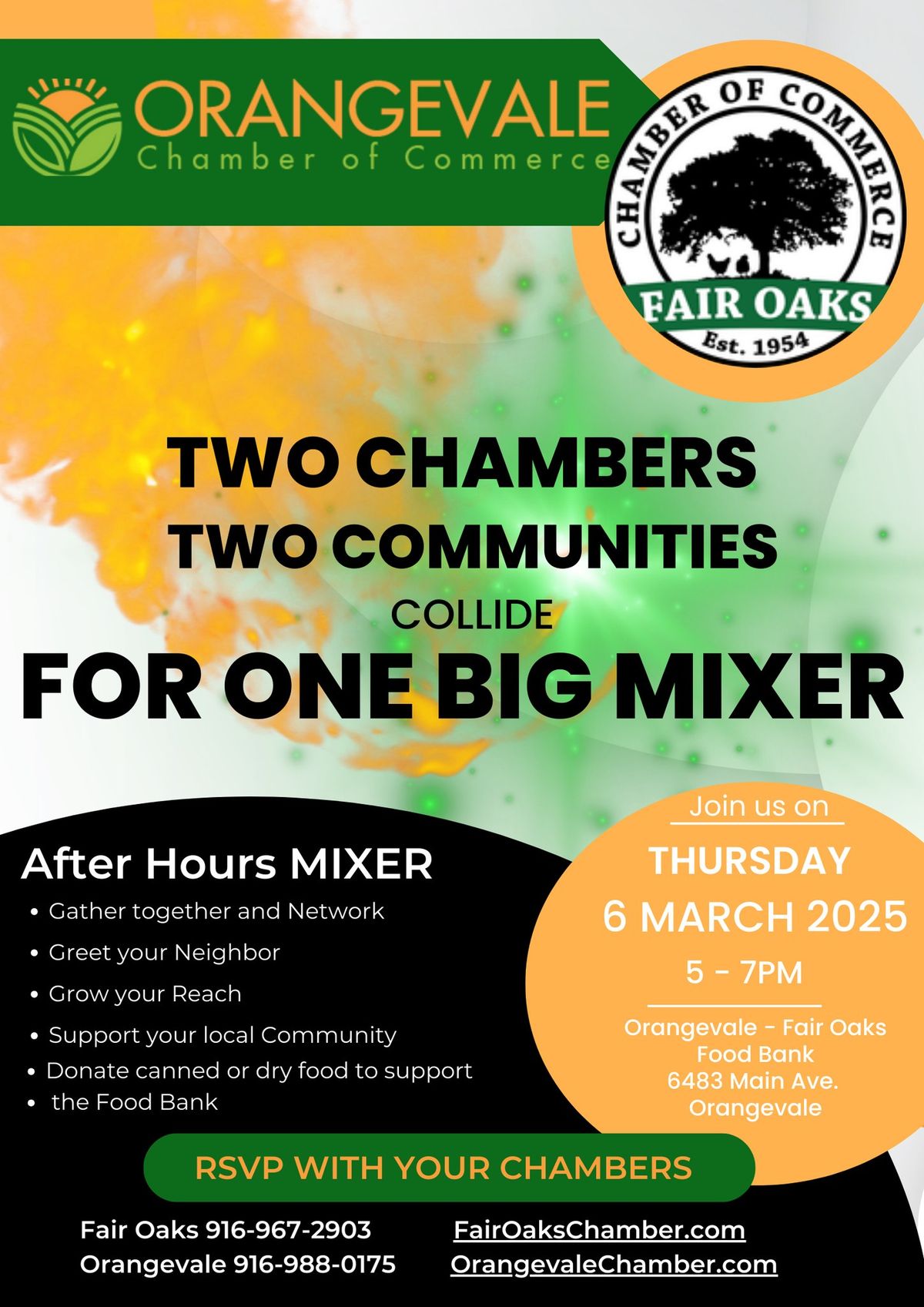 2 - Chambers, 2 - Communities, 1 BIG "Networking" Mixer