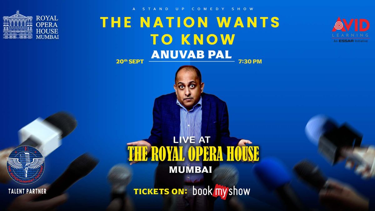 The Nation Wants To Know featuring Anuvab Pal