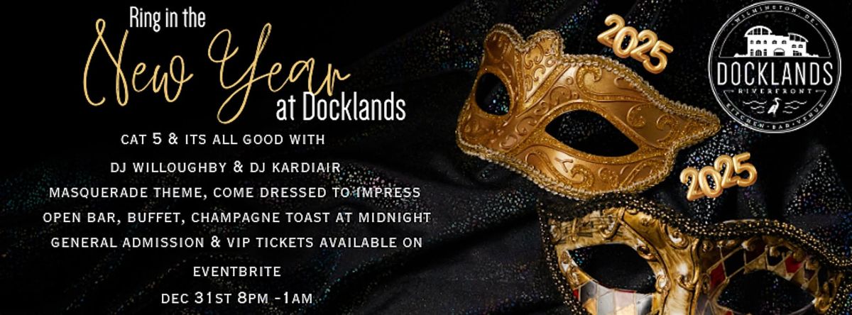 Docklands Riverfront NYE Bash!