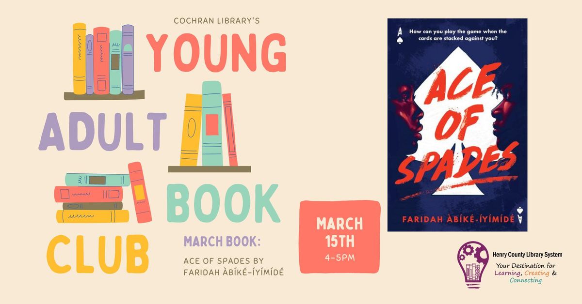 Cochran Library's Young Adult Book Club 