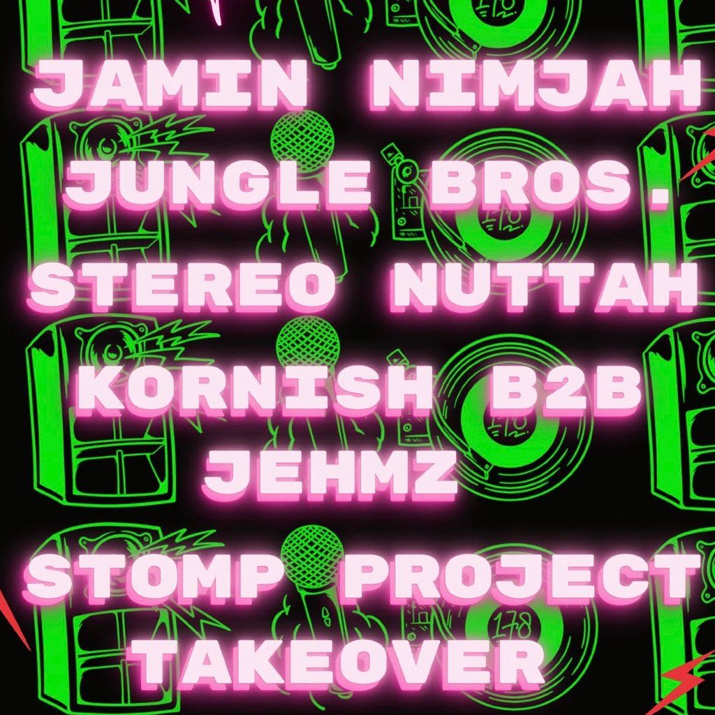 Ammo Sound Presents : Jamin Nimjah, Stereo Nuttah, Jungle Bros. 
