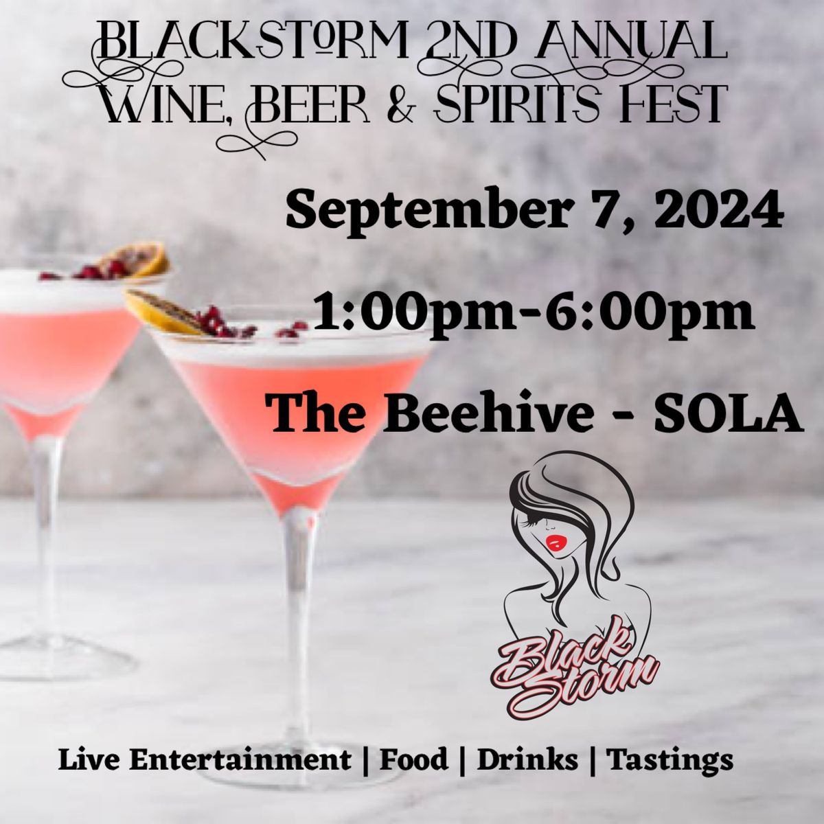 BlackStorm 2nd Annual Wine, Beer, & Spirits Fest