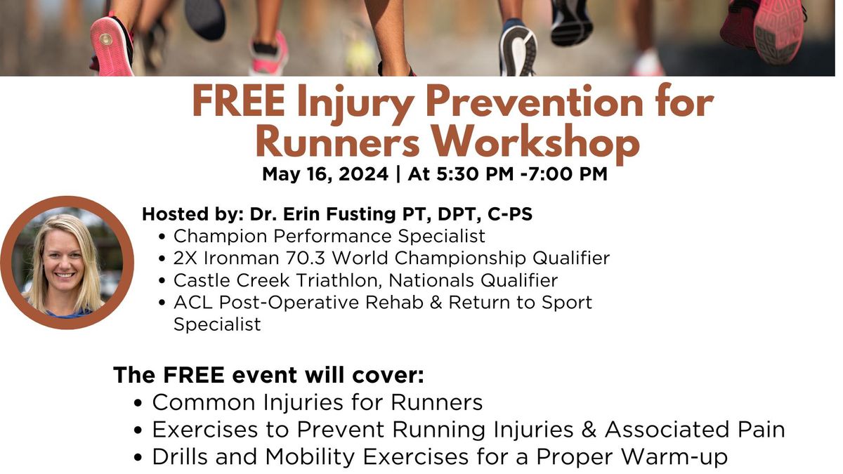 Injury Prevention Runners Workshop