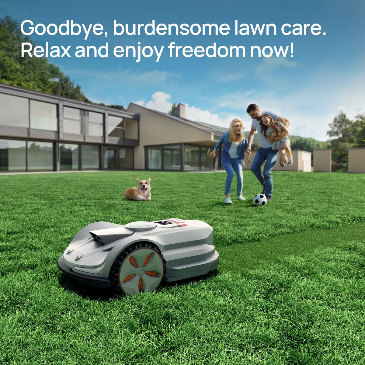 Smart Home Demo - Robot Mowers - Free Pal\u2019s!